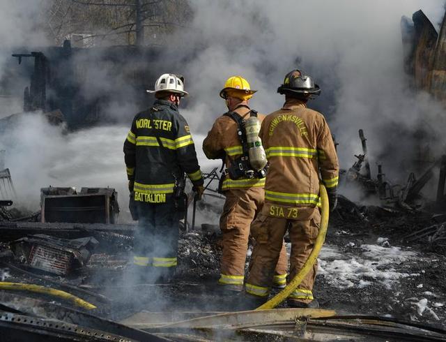 Garage Fire - Hauck Rd. - 11/21/2013